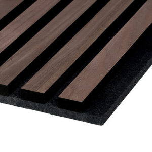 Panneau acoustique Noyer